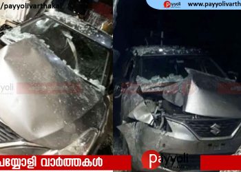 കോഴിക്കോട് നാദാപുരത്ത് നിയന്ത്രണം വിട്ട കാർ വസ്ത്രവ്യാപാര സ്ഥാപനത്തിലേക്ക് ഇടിച്ചുകയറി; ഒഴിവായത് വൻ ദുരന്തം