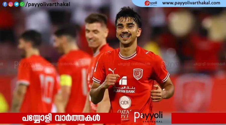 ലോകകപ്പ് സാധ്യതാ ടീമിൽ മലയാളി; ഖത്തർ ടീമിൽ കണ്ണൂരുകാരൻ തഹ്സിൻ മുഹമ്മദ്
