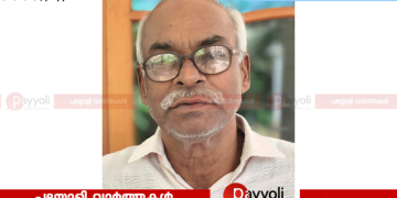 മേപ്പയ്യൂർ കിഴക്കയിൽ  കെ നാരായണൻ അന്തരിച്ചു