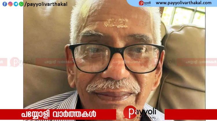 എംഎൽഎ സന്ദീപ് വാര്യരുടെ പിതാവ് ഗോവിന്ദ വാര്യർ അന്തരിച്ചു