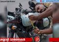 ബൈക്കിന്റെ സ്വിച്ച് കവറിനുള്ളിൽ പാമ്പ്: സുരക്ഷിതമായി പുറത്തെടുത്ത് അഗ്നിരക്ഷാ സേന
