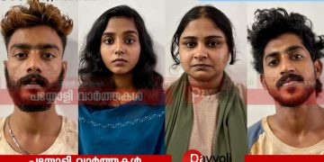 പേരാമ്പ്രയിൽ എം ഡി എം എ കൈവശം വെച്ച് നാട്ടുകാരേയും പോലീസിനേയും അക്രമിച്ച് പരുക്കേൽപിച്ച കേസ്: പ്രതികൾ പോലീസ് കസ്റ്റഡിയിൽ