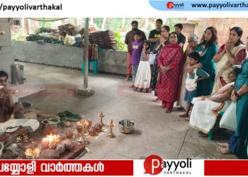മരളൂർ പരദേവത ക്ഷേത്രത്തിൽ പ്രതിഷ്ഠ ദിനം ആഘോഷിച്ചു