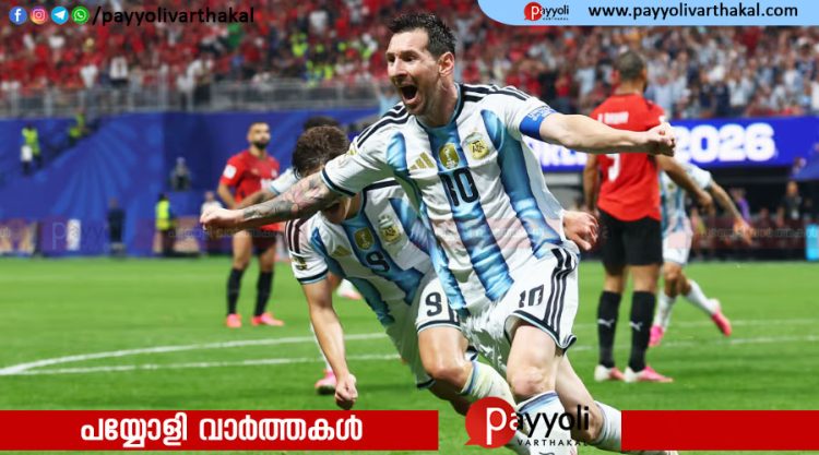ലോകകപ്പ് പ്രീ ക്വാർട്ടറിൽ ഈജിപ്തിനെ രണ്ടിനെതിരെ മൂന്ന് ഗോളുകൾക്ക് തകർത്ത് അർജന്റീന