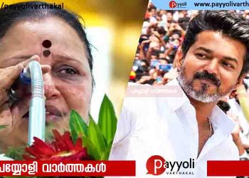 തമിഴ്നാട് മുഖ്യമന്ത്രി വിജയിക്കെതിരെ അധിക്ഷേപ പരാമര്‍ശം